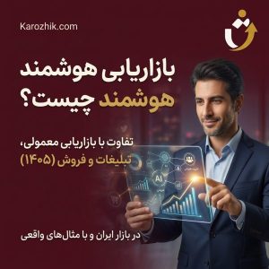 بازاریابی هوشمند چیست؟ | تفاوت با بازاریابی معمولی، تبلیغات و فروش (۱۴۰۵)